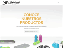 Tablet Screenshot of lifemovil.com